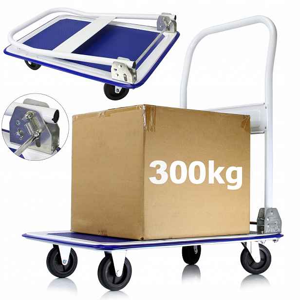 Vozík Přepravní Plošina 300 kg skládací