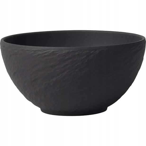 Miska porcelánová Villeroy & Boch Manufacture Rock 600 ml, černá 4 ks