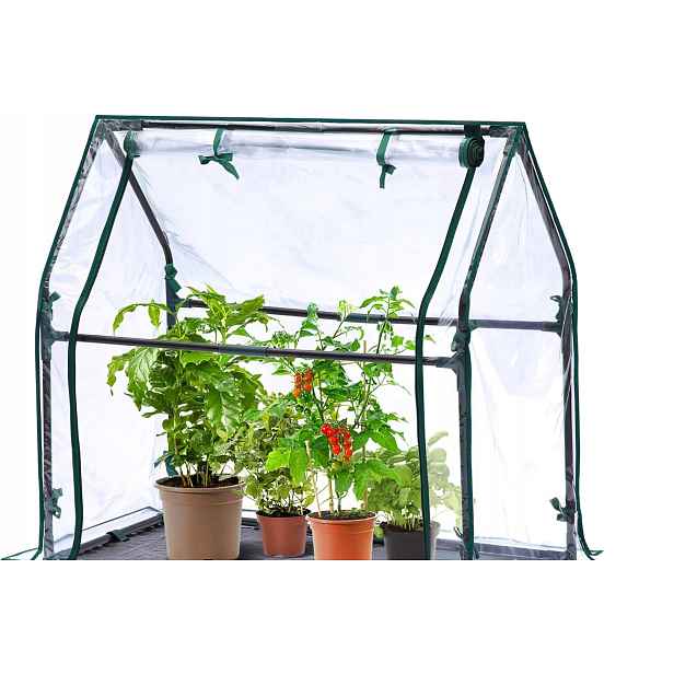 Skleník Mini Přenosný 91x46x84 CM Stan Rostlinný Pvc S Voděodolnou Podložkou