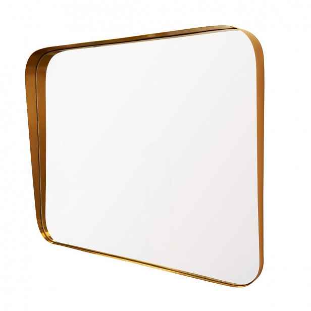 Zrcadlo SAT 80x60 cm zlatá SATZEVO6080ZL