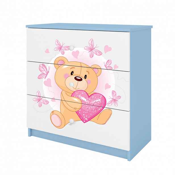 RAUMHIRSCH FURNITURE KOMODA Babydreams Medvídek II 81/81/41