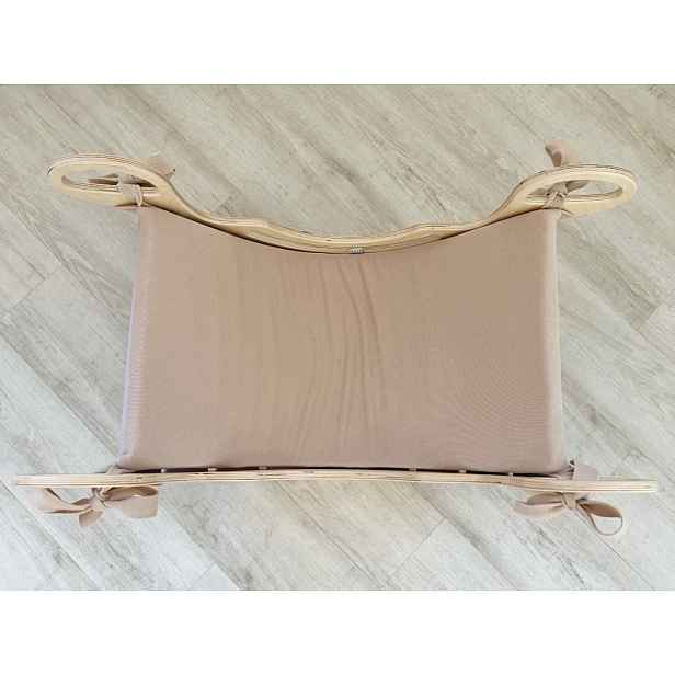ELIS DESIGN Potah na Montessori houpačku 6in1 smile s elastanem barva: béžová