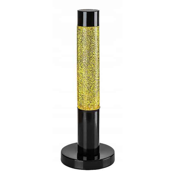 Lava lampa Rabalux Lavastic Led 25W Žlutá Černá Základna 39 Cm