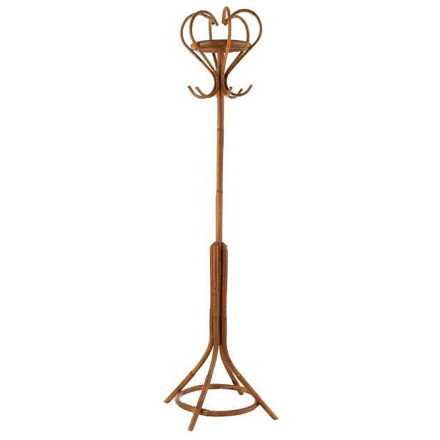 Přírodní ratanový volně stojící věšák Honny Rattan - 43*43*203cm J-Line by Jolipa