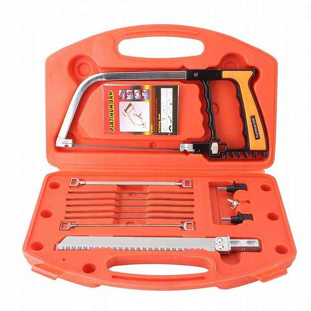 Sada ručních pil CraftMaster Pro 12 Ks, multifunkční, pro řezání kovu
