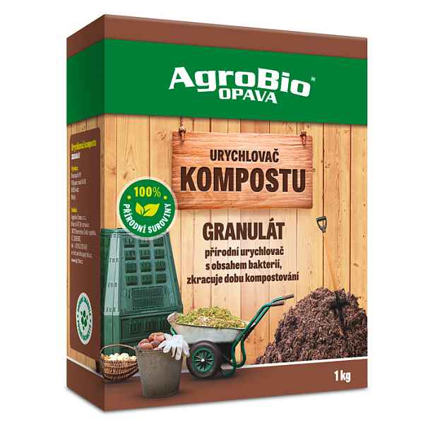AgroBio Urychlovač kompostu granulát - 1 kg