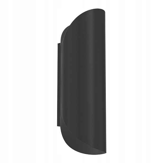Luminex Barbos nástěnná lampa černá matná rulon 2xG9 max 2x8W IP20
