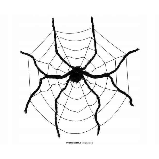 Pavučina 200 cm s pavoukem 150 cm