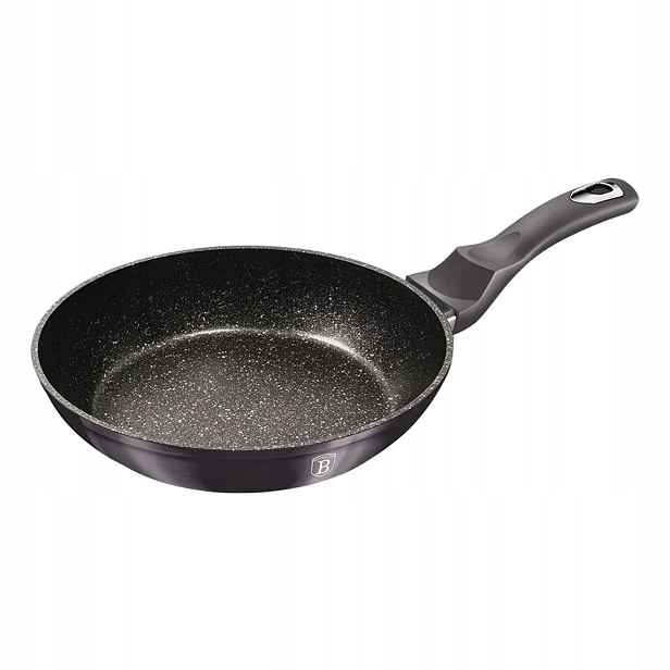 Berlingerhaus Carbon Pro Line Pánev s mramorovým povrchem, 28 cm