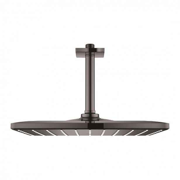 Grohe Rainshower - Hlavová sprcha 310 Mono Cube 9,5 l/min, 1 proud, stropní rameno 14 cm, Hard Graphite 26566A00