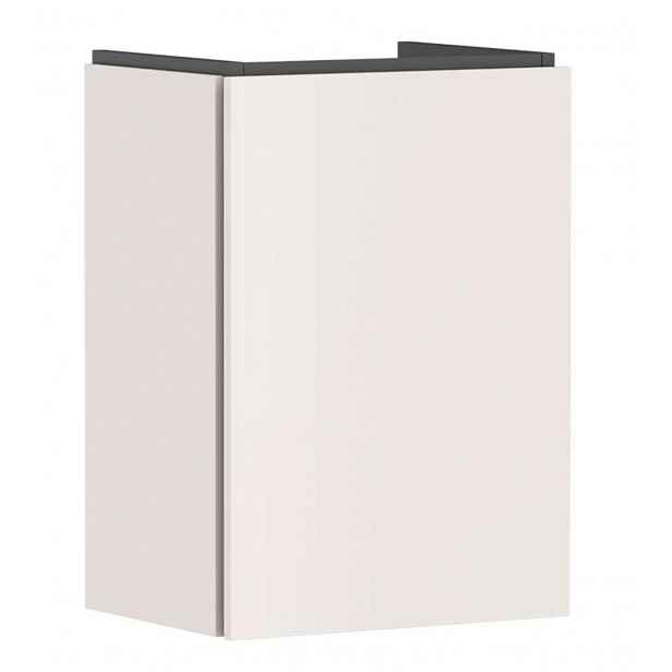 Hansgrohe Xilesa E - Umyvadlová skříňka, 62x43x33 cm, 1 dvířka, panty vlevo, matná béžová 54245780