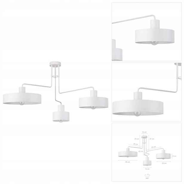 Stropní svítidlo Vasco bílá do kuchyně s charakterem Sigma Lighting