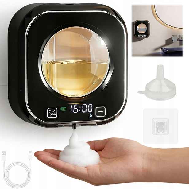 Velký Bezdotykový Automatický Dávkovač Pěnového Mýdla Dávkovač Pěny 320 ml