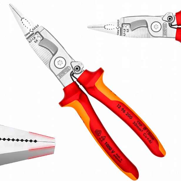 Kleště Co Elektronické Práce Pro Elektroinstalaci 6V1 Pro Elektrikáře