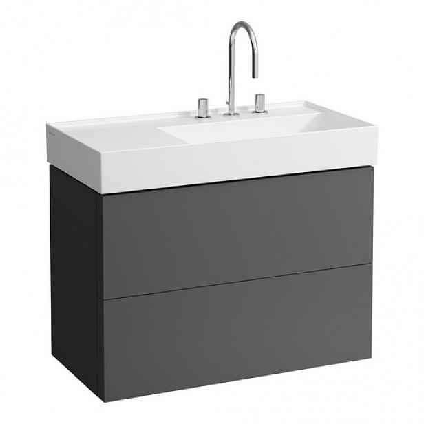 Koupelnová skříňka vysoká Laufen Kartell 35,3x165x33,5 cm divoký dub H4076080336421