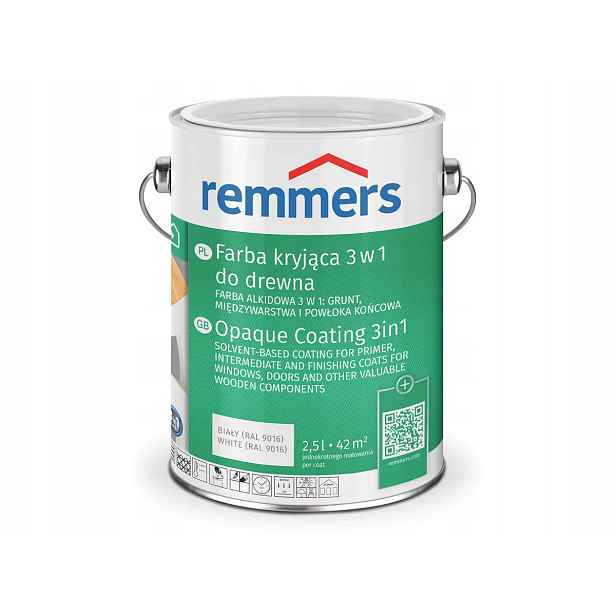 Remmers Barva 3v1 2,5L Bílá