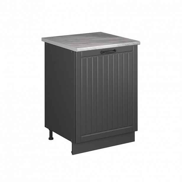 Vicco SPODNÍ SKŘÍŇKA KUCHYŇSKÉ LINKY Fame-Line, Tmavě šedá/Antracit, 60 cm 1 dvířka s pracovní deskou