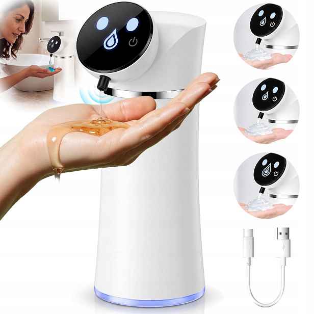 Automatický Dávkovač Mýdla 420 ML S Bezdotykovým Senzorem Pro Koupelnu Usb