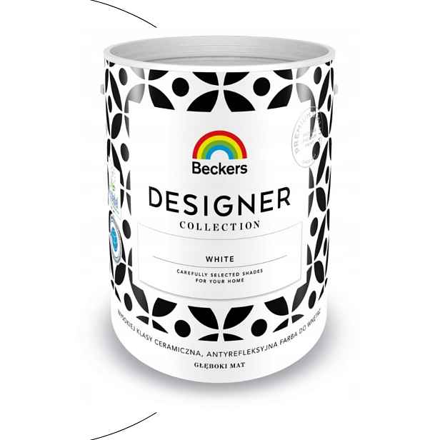 Beckers Designer Collection White 5L Bílá Barva keramická