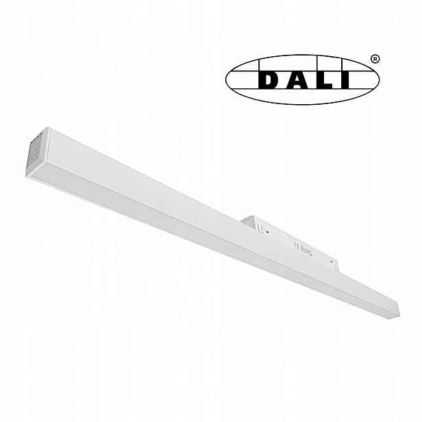 Magnetická lampa Bílá pro kolejnice DDCX-FG900 Led 30W Dali Variabilní barva Cct