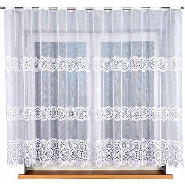 Malvína záclona vzor 18535 300 x 160 cm (s lemováním)
