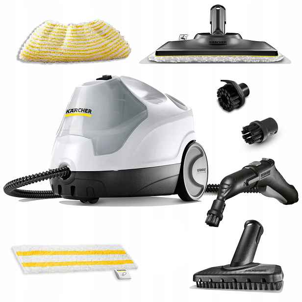 Sc 4 Easyfix Parní Napařovací Mop Karcher Sada Kuchyňských Kartáčů