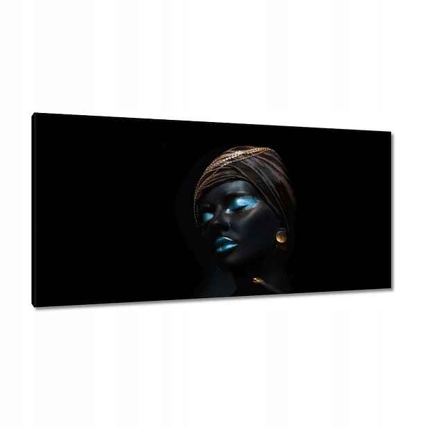 Obrazy 115x55 Tyrkysový make-up Make-Up