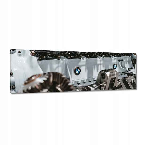 Obrazy 120x40 Motor Bmw Majstersztyk