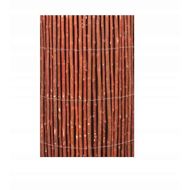 Proutěná podložka, kryt na oplocení, 100 x 400 cm ochrana před sousedem XL