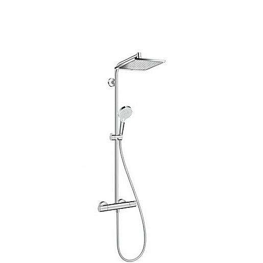 Sprchový systém Hansgrohe Crometta E na stěnu s termostatickou baterií chrom 27271000
