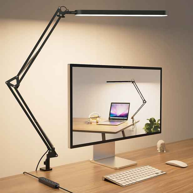 10W Led stolní lampa na školní stůl Noční Lampa Kreslící, nastavitelná