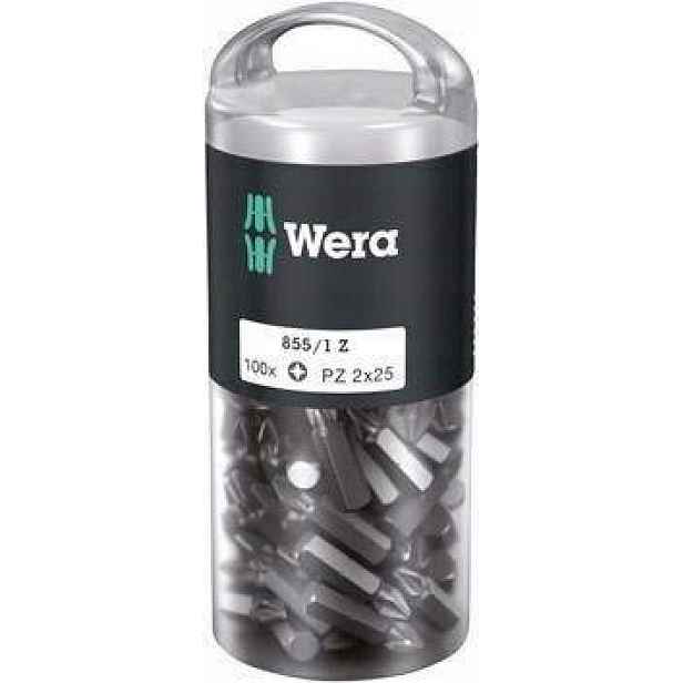 Bit 1/4DIN3126E6,3 PH2x25mm balení 100 Ks Wer