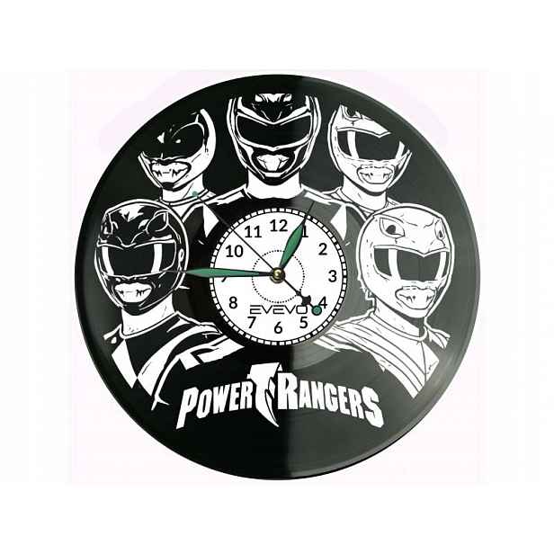 Power Rangers Seriál Nápad na Dárek Nástěnná Dekorace z vinylové desky