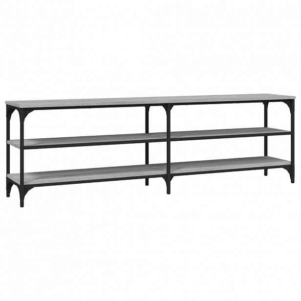 vidaXL TV skříňka šedá sonoma 160 x 30 x 50 cm kompozitní dřevo