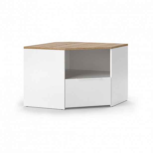 Vicco NÍZKÝ NÁBYTEK POD TELEVIZI Wido Bílá 68 x 50 cm