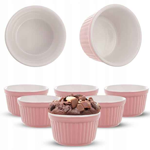 Kokilki Zapékací Nádoba 150 ml Salátové Misky 0,15L Set 6 ks