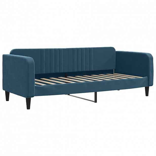 vidaXL Válenda modrá 80 x 200 cm samet