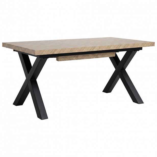 Beautysofa JÍDELNÍ STŮL Tavero, obdélníkový, rozkládací, 160–240 cm, dubová barva