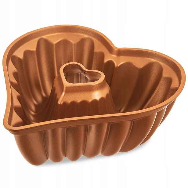 Forma na bábovku Forma Na Biskupský Chlebíček Orion Srdce Hliník Pfluon 28,5 cm