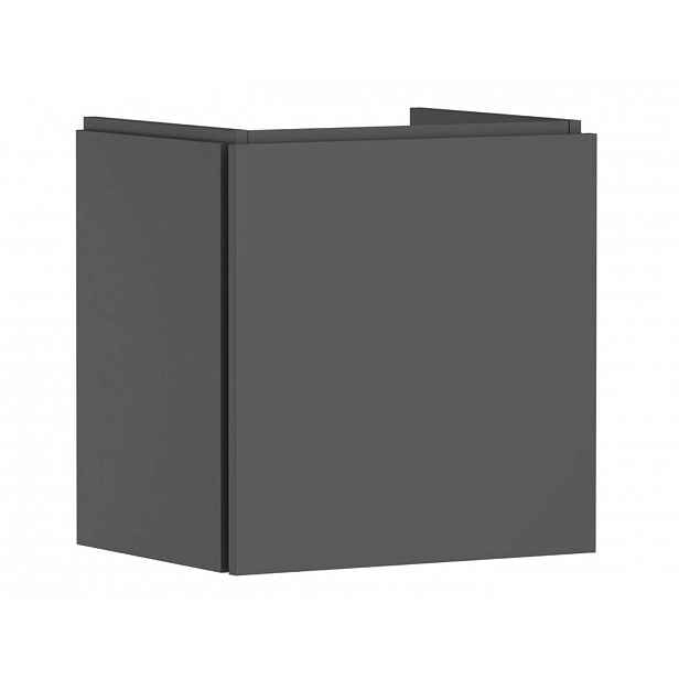 Hansgrohe Xilesa E - Umyvadlová skříňka, 50x48x38 cm, 1 zásuvka, matná šedá 54247760