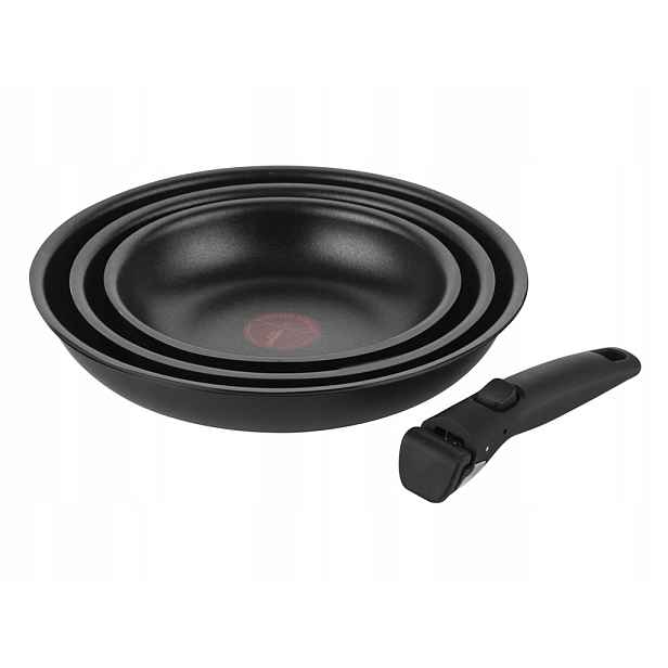 Sada hliníkových pánví Thermosensor 20/24/28 cm s odnímatelnou rukojetí