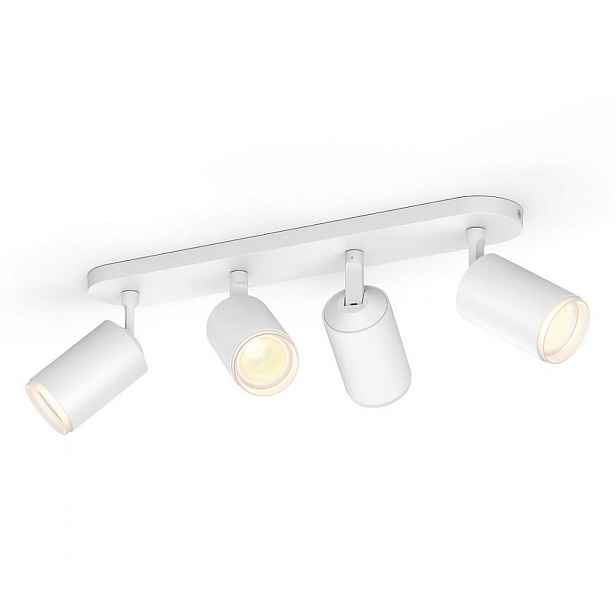 Svítidlo GU10 Philips HUE Fugato 4× žárovka LED 5,7 W bílá