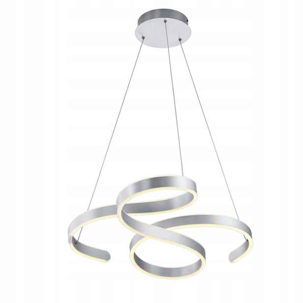 Závěsná Led lampa Francis stříbrná Trio