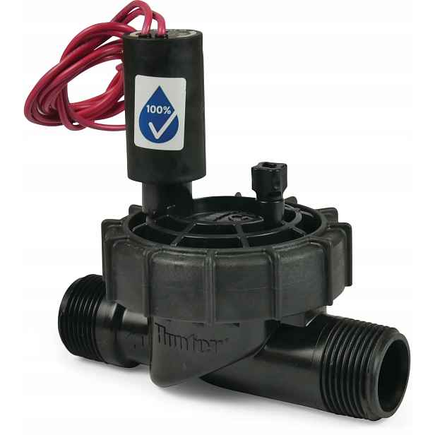 Hunter Elektromagnetický ventil PGV-100-JT-MM-B 1" Gz 10bar 24VAC černý