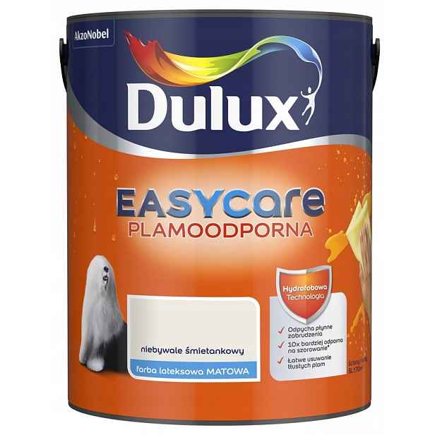 Dulux Easy Care Barva Odolná Vůči Skvrnám, Mimořádně Smetanová, 5 L