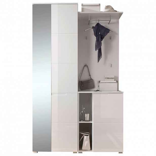 Livetastic ŠATNA, bílá, 120/198/40 cm - 000887054401