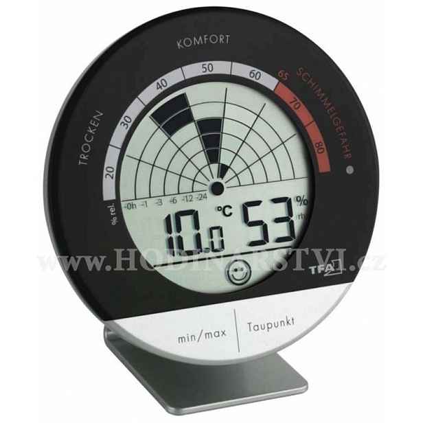 Teploměr s vlhkoměrem TFA 30.5032 RADAR
