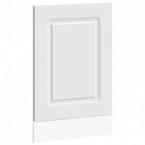 vidaXL Panel na myčku Kalmar bílý 45x1,5x57 cm kompozitní dřevo