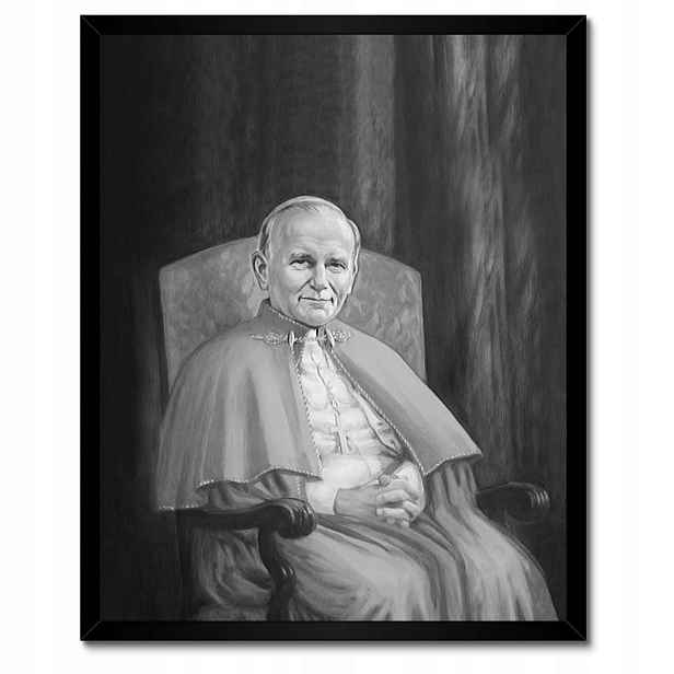 Plakáty v rámu 40x50 Papež Jan Pavel Druhý 2