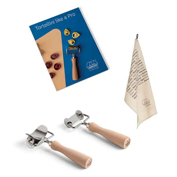 Marcato Sada na výrobu plněných těstovin Tortellini like a Pro, 4 ks XPR-PROMO-009